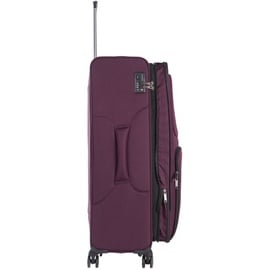 Stratic Bendigo Light Plus 4-Rollen Trolley 84 cm Laptopfach aubergine