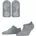 Cool Kick Sneakersocken 1 Paar Grau 39-41