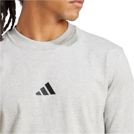 adidas Essentials Small Logo Single Jersey grau 3XL
