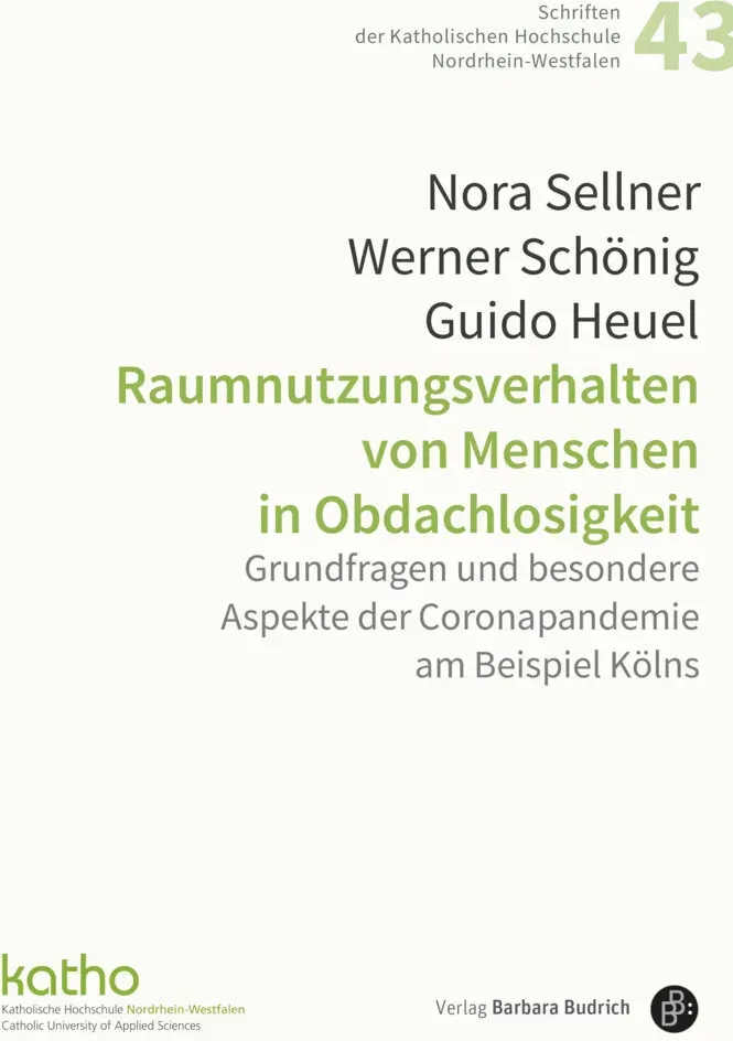 Raumnutzungsverhalten Von Menschen In Obdachlosigkeit - Nora Sellner  Werner Schönig  Guido Heuel  Kartoniert (TB)