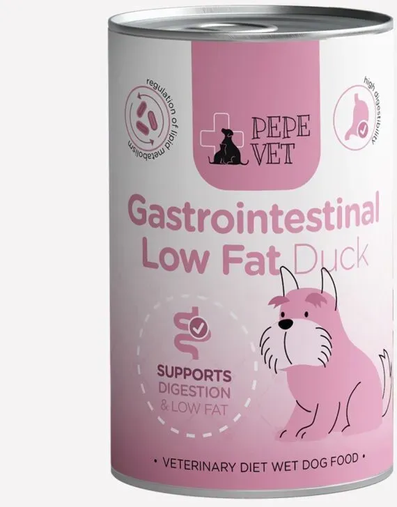 PEPE VET Gastrointestinal Low Fat Duck (Ente) 400g