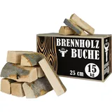 Buche Brennholz Kaminholz 15 kg Ofen Kamin Kaminofen Grill