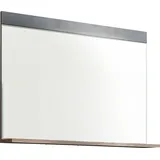 INOSIGN Garderobenspiegel "Ilana", grau (graphit grau matera), B:90cm H:69cm T:16cm, Glas, Holzwerkstoff, Spiegel, Garderobenspiegel, Spiegel mit Ablageboden - (B/T/H) 90/16/69 cm