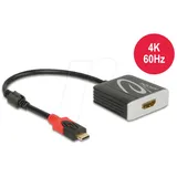 DeLock 65400 USB-C® / Adapter [1x USB-C® Stecker - 1x HDMI-Buchse] Schwarz