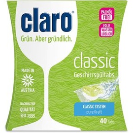 Claro Classic Geschirrspültabs 40 St.