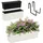 Kadax Blumenkasten 18 x 56 x 195 cm Creme