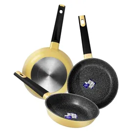 Cecotec Polka Experience Pfannen-Set 3-tlg. 20 cm + 24 cm + 28 cm
