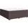 vidaXL Boxspringbett 180 x 200 cm Dunkelbraun