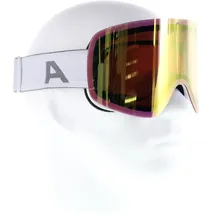 Alpina Penken Q Skibrille (Größe L, weiss)