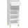vidaXL Schuhschrank 40 x 105 x 36 cm weiß / weiß