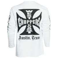 West Coast Choppers Sweatshirt Weiß 3XL
