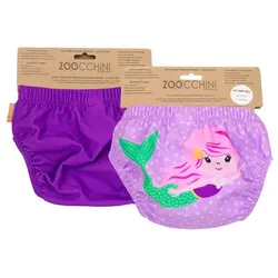 ZOOCCHINI Badewindeln Mia die Meerjungfrau (2er Set) L