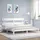 vidaXL Massivholzbett 180 x 200 cm Weiß