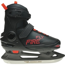 FIREFLY Alpha Soft III Eishockeyschuhe Black/Red 29