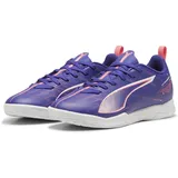 Puma Ultra 5 Play IT Jr Soccer Shoe, Lapis Lazuli White-Sunset Glow, 35 EU