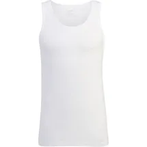 CALIDA Cotton Code Unterhemd, Ärmellos, Rundhals, für Herren weiß Baumwolle unifarben, weiß, NOS