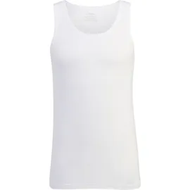 CALIDA Cotton Code Unterhemd, Ärmellos, Rundhals, für Herren weiß Baumwolle unifarben, weiß, NOS