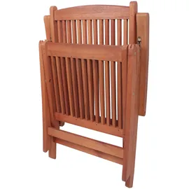 Garden Pleasure Stockholm Set 7-tlg. Braun
