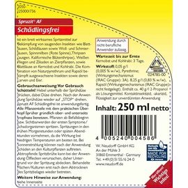 NEUDORFF Spruzit AF Schädlingsfrei 250 ml