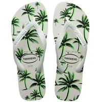 Havaianas Herren Aloha Sandale, Weiß Weiß Grün, 35/36 EU