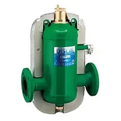 Caleffi Discal Mikroblasenabscheider 551082 DN 80, Stahl-Gehäuse, Flanschanschlüsse, mit Isolierung