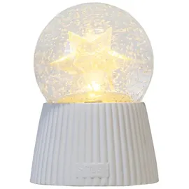 Sirius Schneekugel 14,5 cm weiß