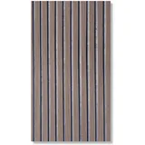 Akustikpaneele AURA Core Grey Oak 240x60cm | Wandpaneele Holzoptik grau | MDF & Filz Wandpanel | acoustic wall panel | Schallschutz Wand | 1 Stück | 1,44 m2