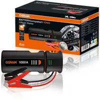 Osram BATTERYjumpstart 1000, Starthilfe Powerbank,Lithium-Starthilfegerät, für 12V-Fahrzeuge mit bis