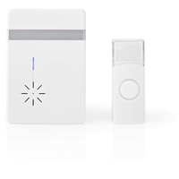 Nedis DOORB212WT Funk Türklingel Set | batteriebetrieben | 3V