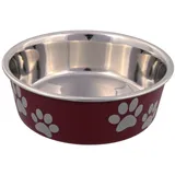Trixie Edelstahlnapf mit Kunststoffmantel, 0,45 l/ø 14 cm assorted colours