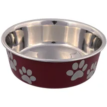 Trixie Edelstahlnapf mit Kunststoffmantel, 0,45 l/ø 14 cm assorted colours