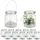 Relaxdays Windlicht 12er Set Glas Silber/Transparent