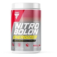 Trec Nutrition Nitrobolon Energizer 1er pack x 600g – Pre Workout - Kreatin - Aminosäure: BCAA Taurin und Arginin - NO Ergänzung - Koffein - Energie (Tropical)