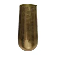 MARELIDA Deko Vase - Blumenvase - Aluminium - H: