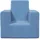 vidaXL Kindersofa vidaXL blau weich Plüsch