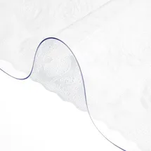 Vevor Tischabdeckung 106,7 x 198,1 cm Transparent