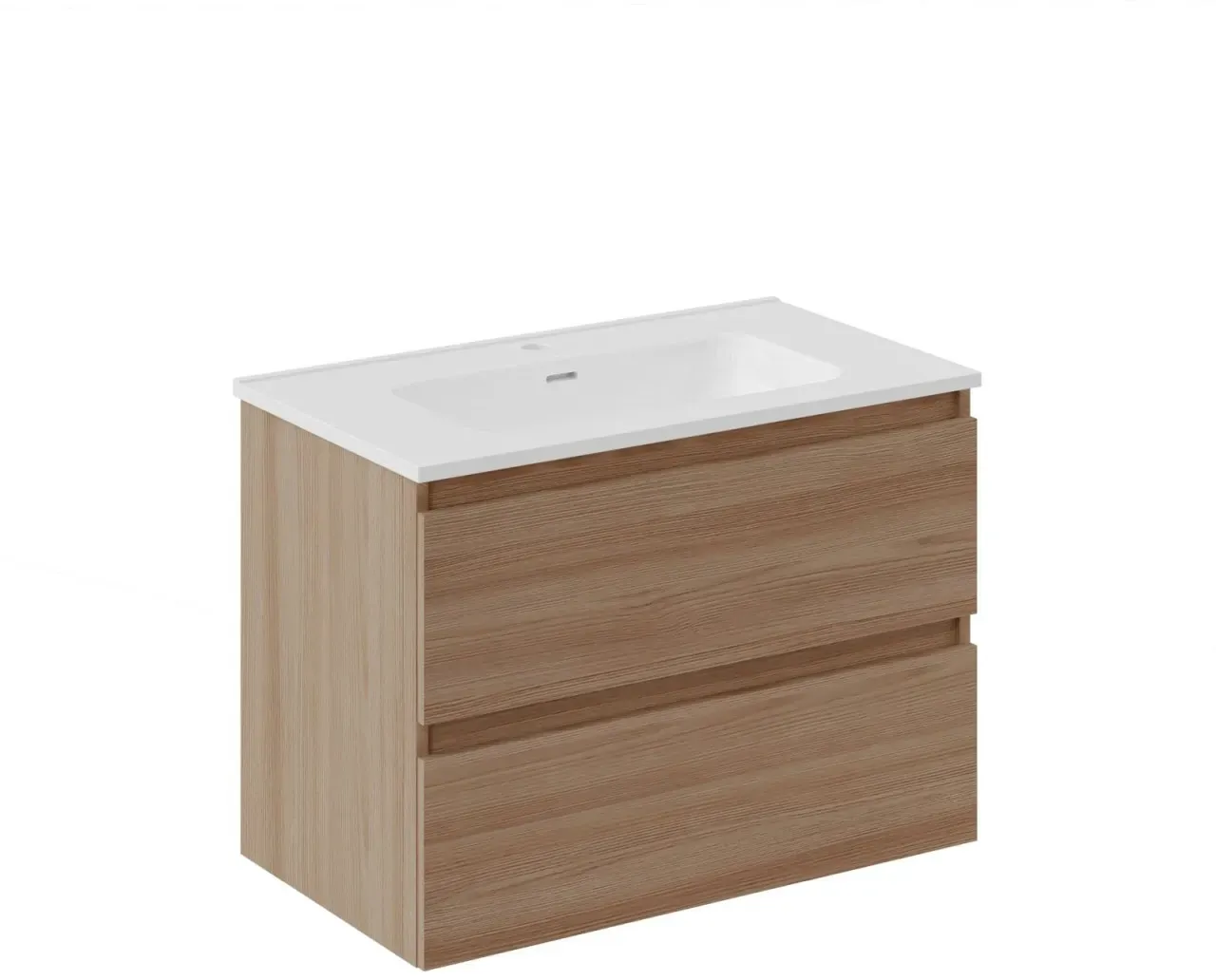 Cosmic Bbest Schrank mit 2 Schubladen Und Porzellanwaschbecken, Wjb010p2815232 WJB010P2815232