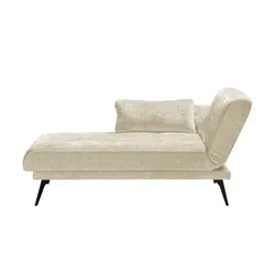 Recamiere  Amira ¦ beige ¦ Maße (cm): B: 200 H: 85 T: 106.0