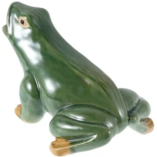 Toddmomy Wasserspeier für Teich und Garten Lebensechte Froschfigur für Fischbecken Patio und
