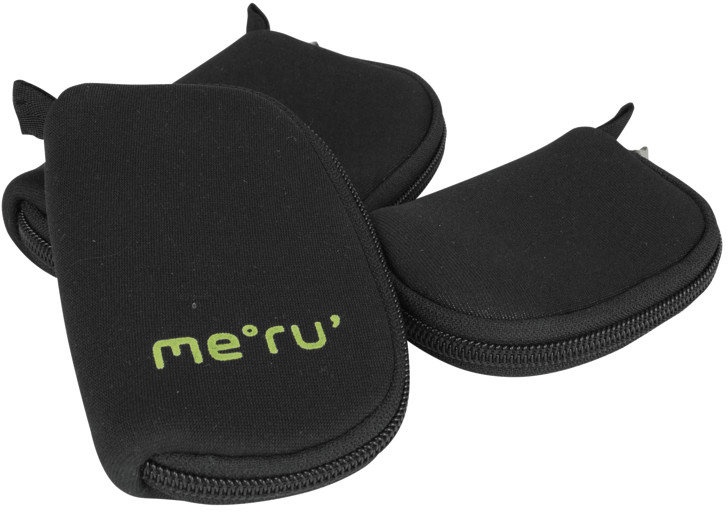 Meru CR Case - Black/Limepunch - M (12 x 6,6 x 2,5 cm)