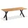 Niehoff Noah Gartentisch 260 x 95 x 76 cm Anthrazit/Teak