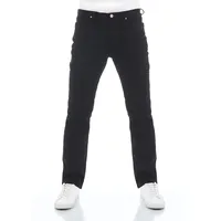 LEE Brooklyn Straight Jeans Clean Black 31 34