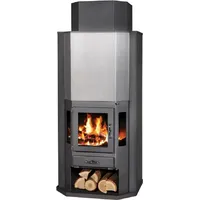 VICTORIA Wasserführender XXL-Kaminofen Victoria Diplomat B