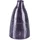 creativ home Dekovase CREATIV HOME "Vase", aubergine, H:20cm Ø:11,5cm, Vasen, mit durchbrochenem Design
