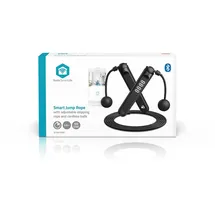 Nedis SmartLife Bluetooth Dual Hall sensor LED-Anzeige PVC - 3.00 m - Akku-Bälle/Beutel mit Kordelzug - Schwarz