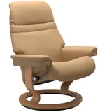 Stressless Stressless® Relaxsessel »Sunrise«, mit Classic Base, Größe M, Gestell Eiche beige