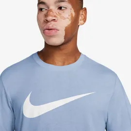 Nike Sportswear Swoosh T-Shirt blau M