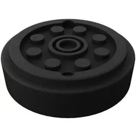 DEUBA Gummiauflage Gummi Ø52mm schwarz