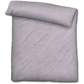 sleezzz Musselin Unifarben Lila 135 x 200 cm + 80 x 80 cm
