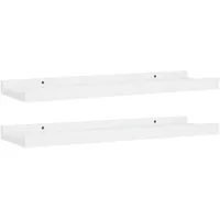 vidaXL Wandregal 40 x 9 x 3 cm Weiß